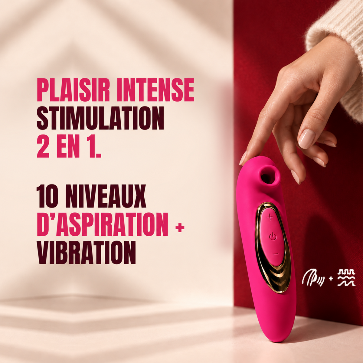 Le Pleaser en rose framboise | Rose framboise