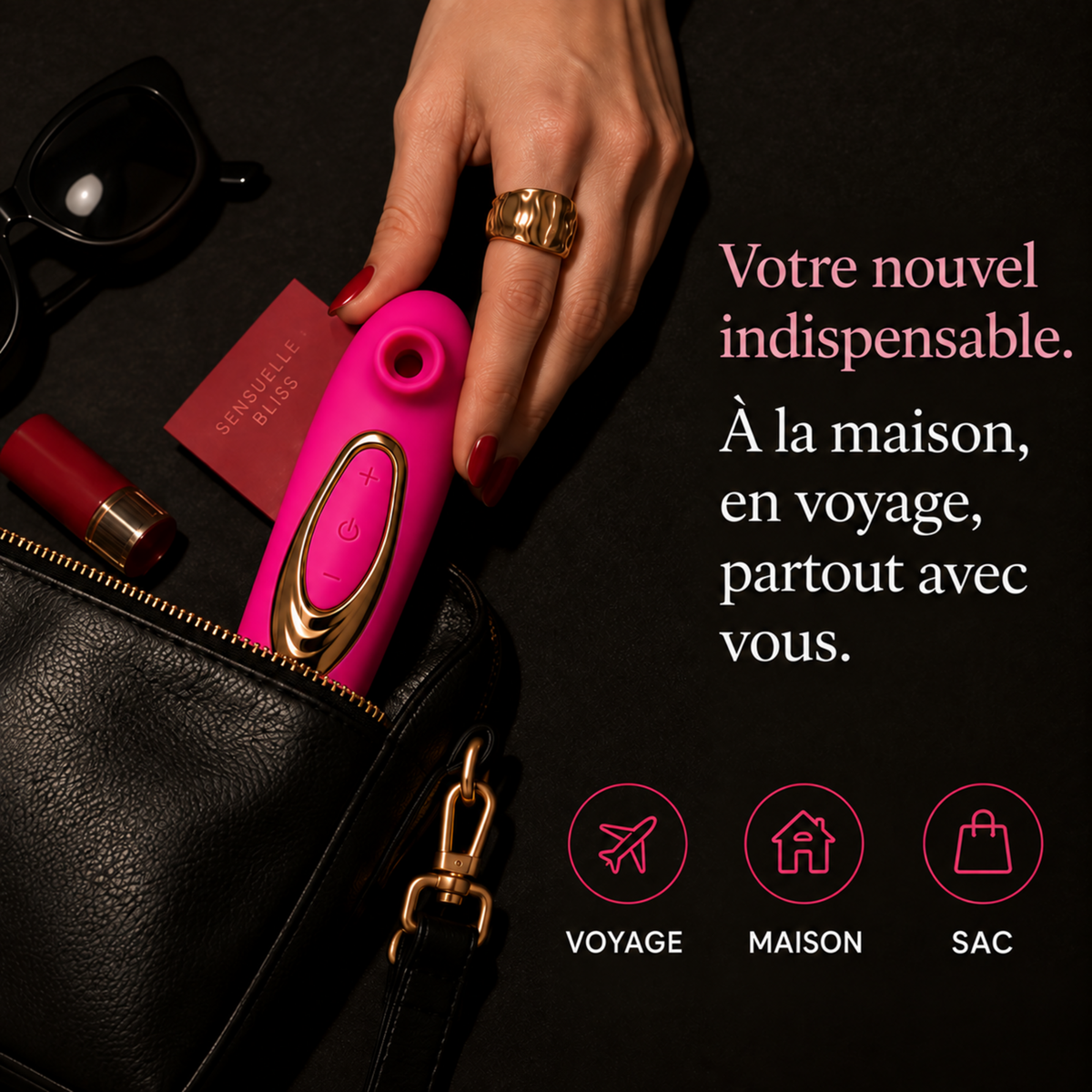 Le Pleaser Sensuelle Bliss | Rose framboise